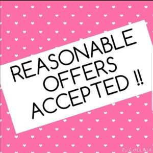 Resonable ♡FFERS accepted